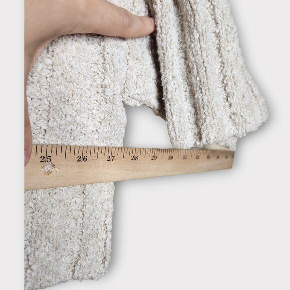 Free People Good Day Cropped Sweater Cream Women’s XS - Picture 7 of 9